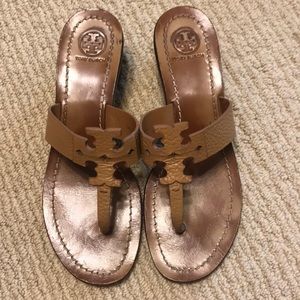 Brown Tory Burch Heels
